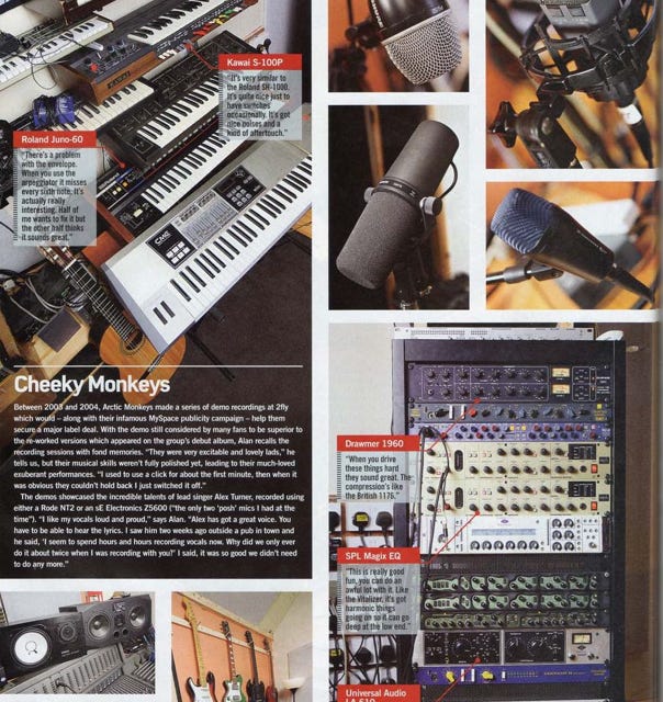 Future Music magazine article 2 for 2fly recording studios